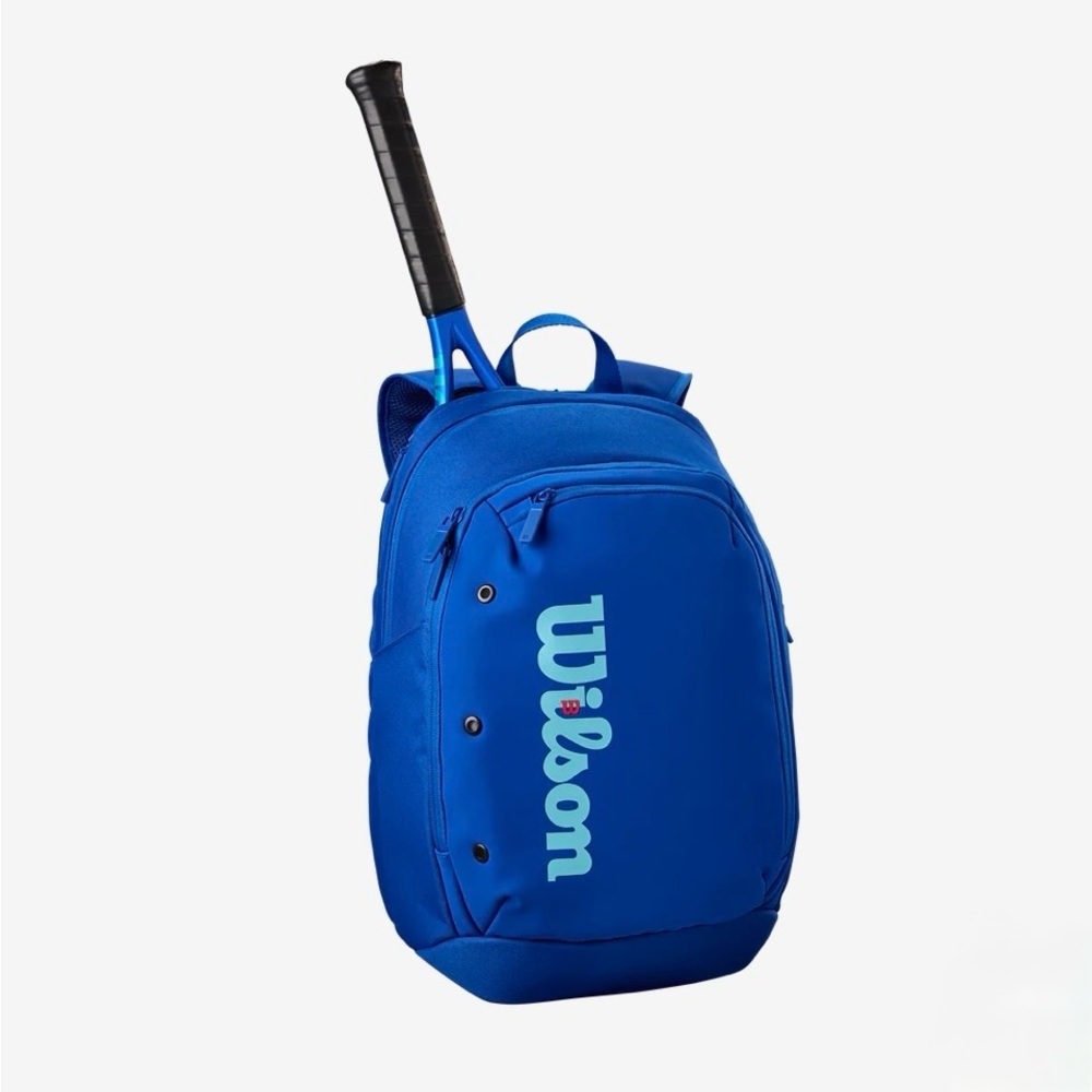 Wilson Ultra v5 Tour Tennis Backpack Blue Holds 2 Rackets